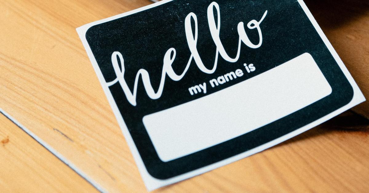 Chapitre 1 - le prénom