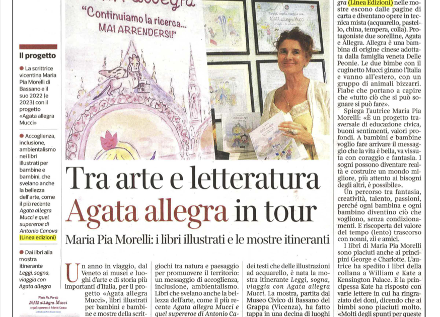 Tra arte e letteratura: Agata allegra in tour!