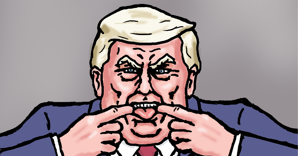 la photo d'identité de Trump en prison