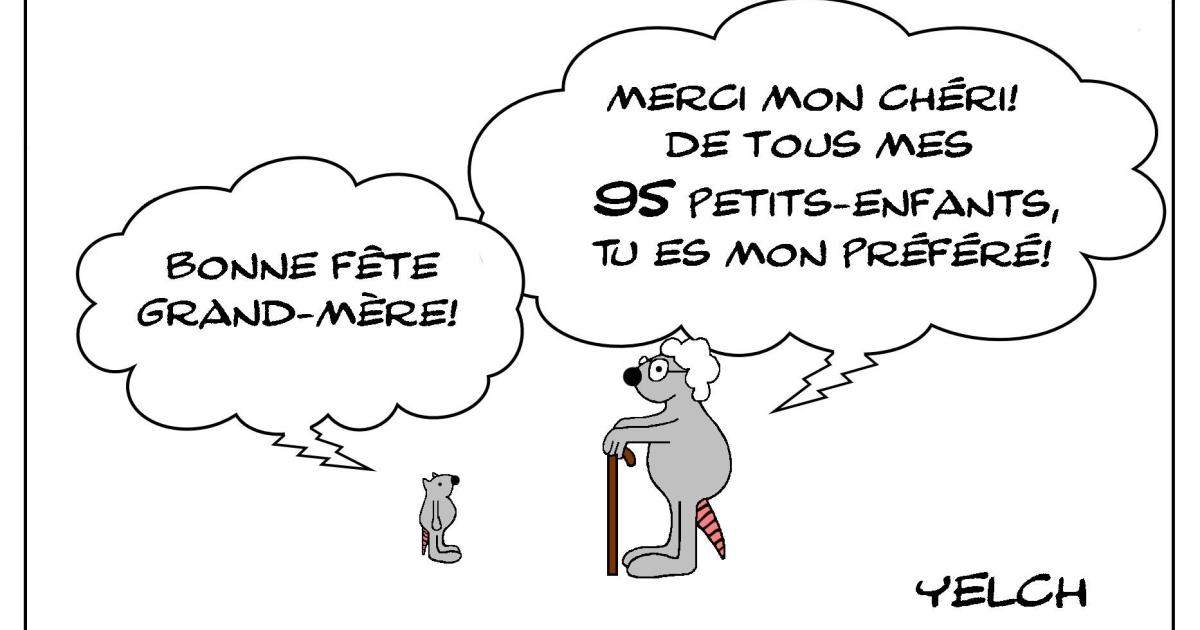 Le raton qui souhaitait une bonne fête à sa grand-mère