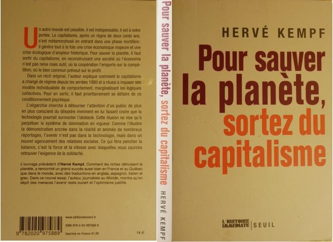 Pour sauver la planète, sortez du capitalisme