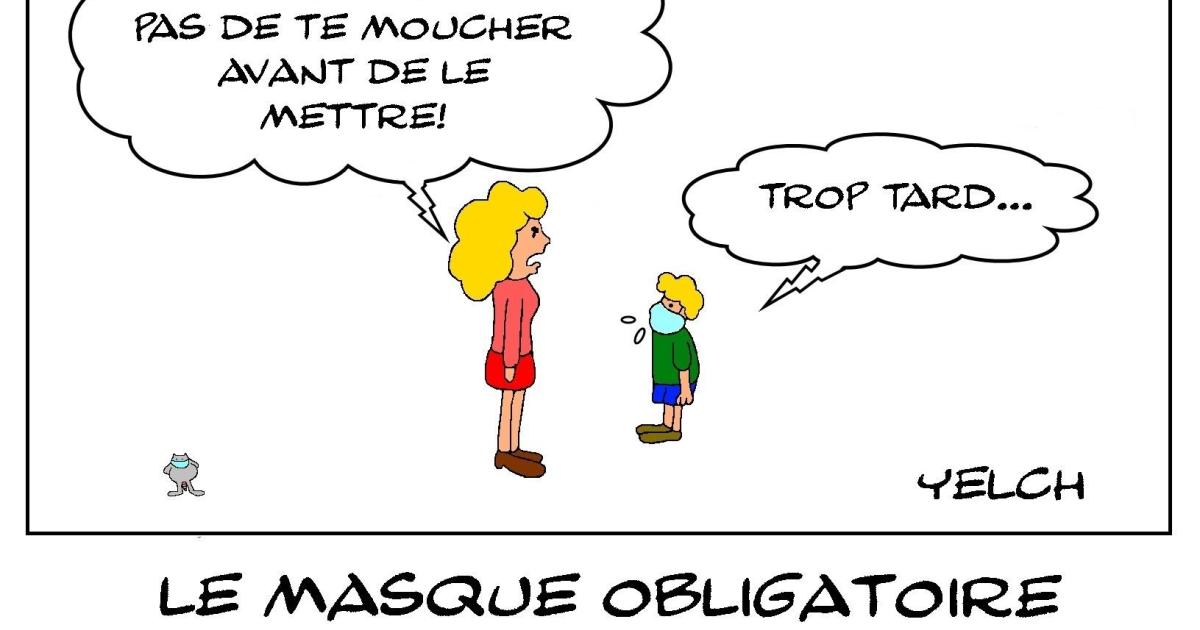 le masque obligatoire à l'école à partir de 11 ans et même à la récré