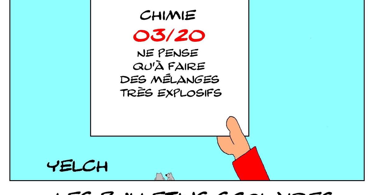les bulletins scolaires de Kim Jong-Un : chimie