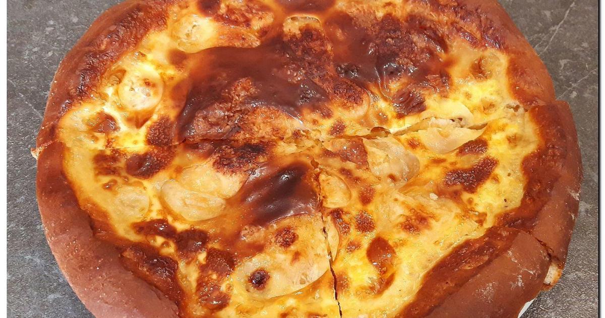 Tarte au sucre cassonade