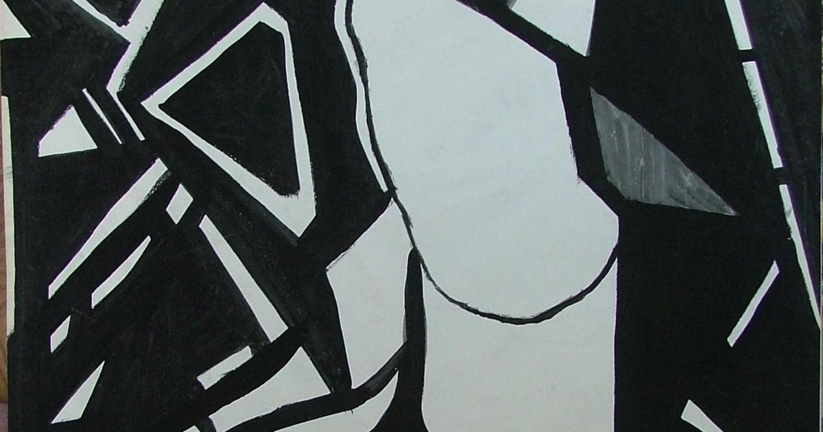 Peintures au fil du temps - La coiffe blanche - 1987