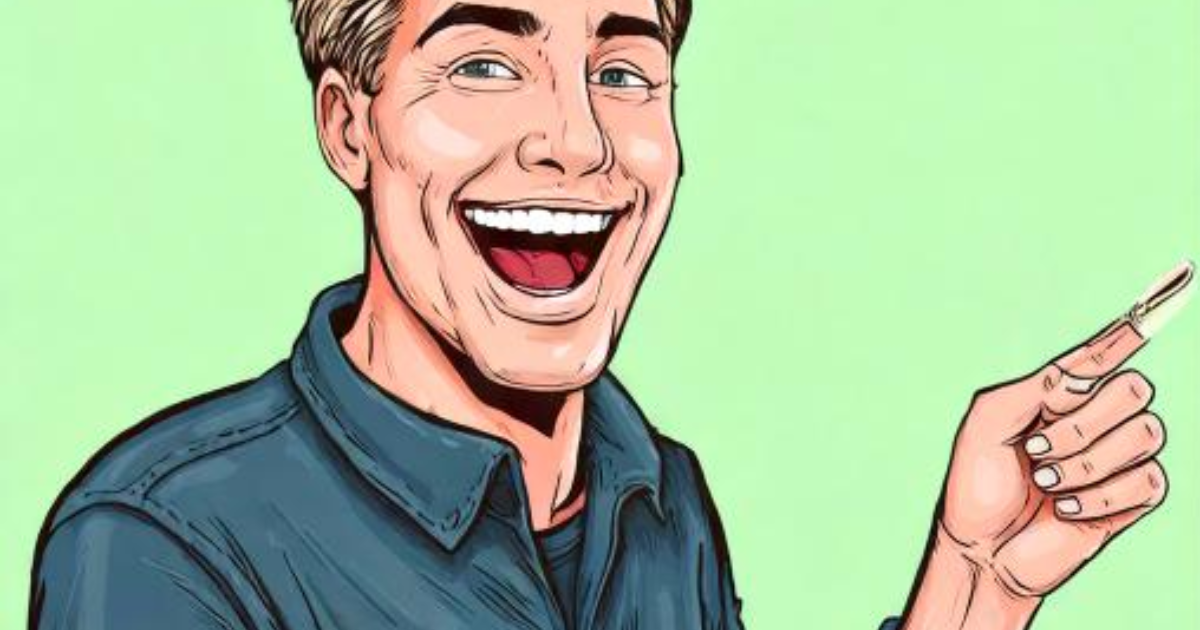 Celui qui rigole ...