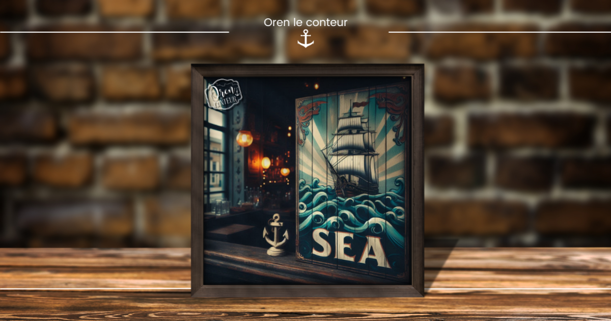 I see the sea