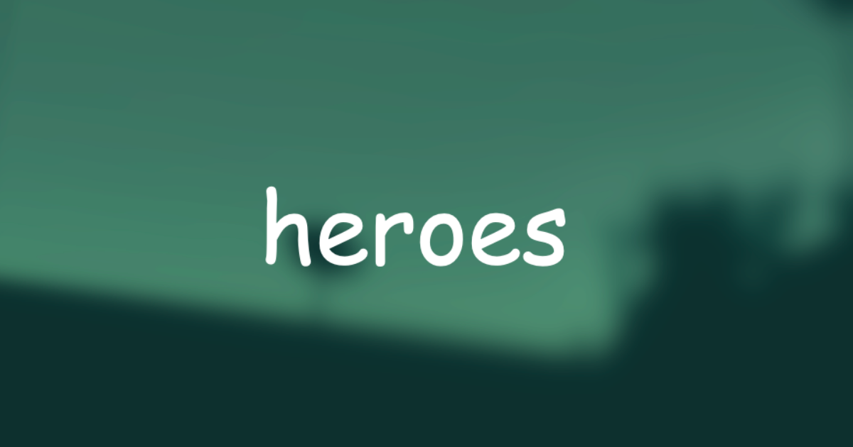 Le héro du jour