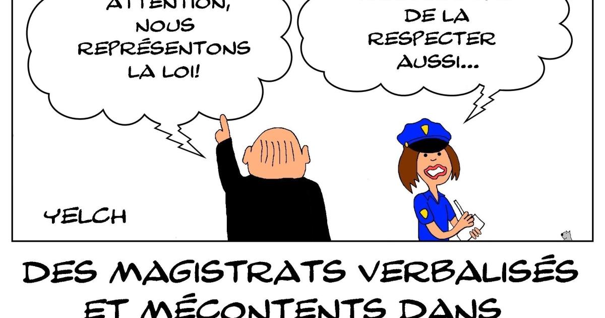 Magistrats verbalisés