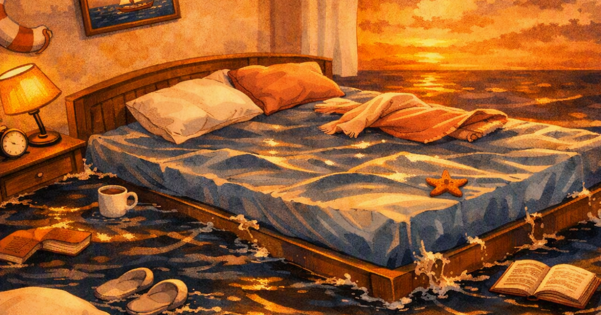 Un lit à eau