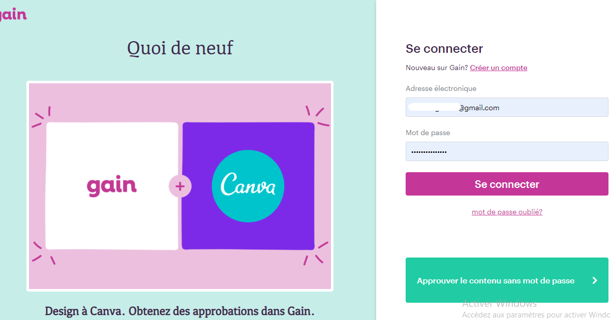 Comment structurer votre contenu Marketing avec Gain