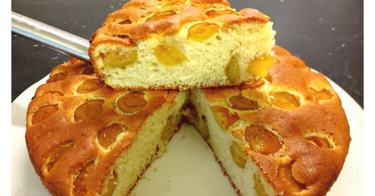 Gâteau lorrain aux mirabelles