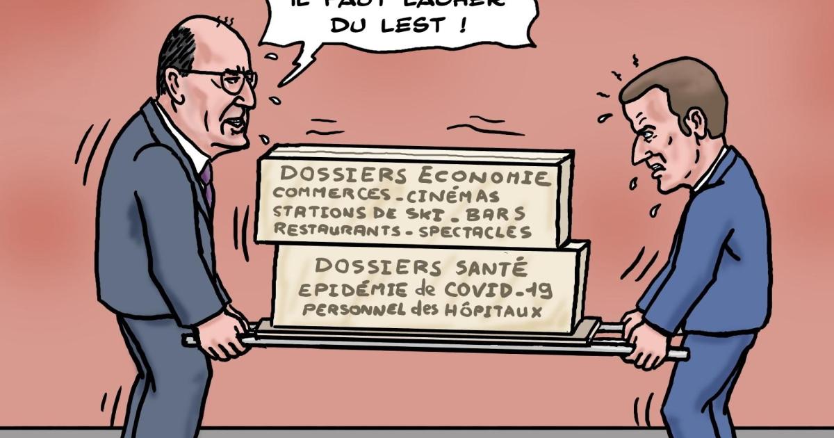 Macron et Castex doivent composer entre la santé et l'économie