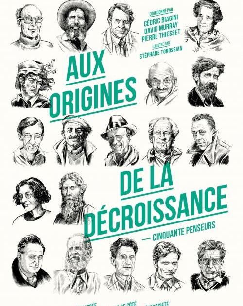 Aux origines de la décroissance, cinquante penseurs