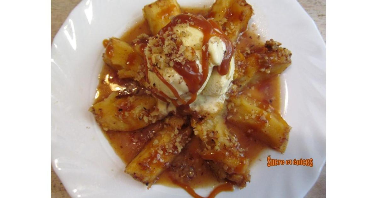 Pommes en forme de fleur cuites en papillotes