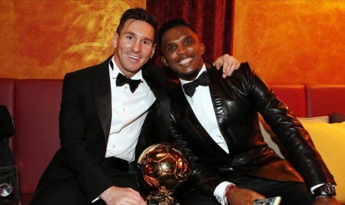 LIONEL MESSI ARRIVE CHEZ LE MESSIE DU FOOTBALL CAMEROUNAIS.