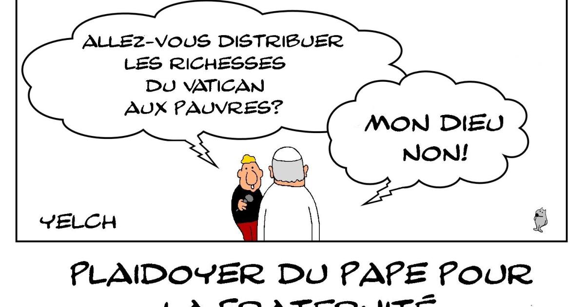 Plaidoyer du pape pour la fraternité à la sauce du vatican