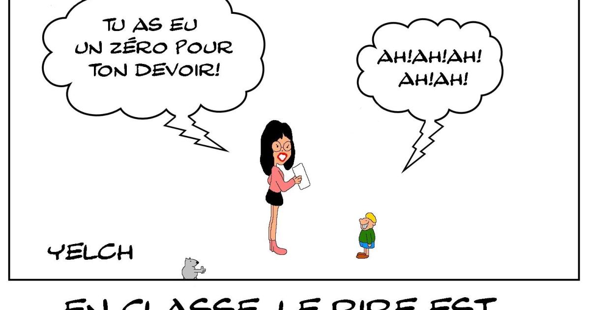 Le rire en classe