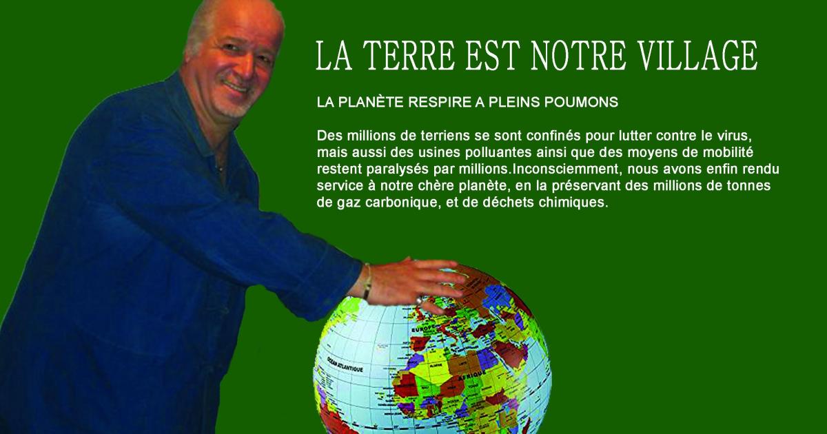 La terre respire à plein poumons