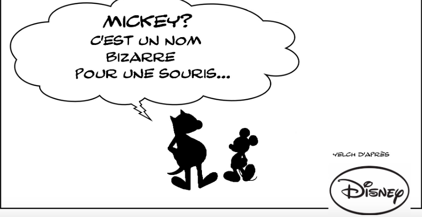 mickey et les rats