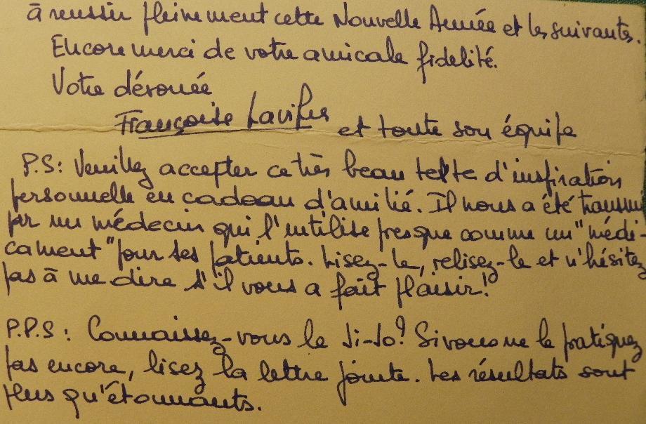 Allez tranquillement parmi le vacarme et la hâte….tachez d’être heureuses