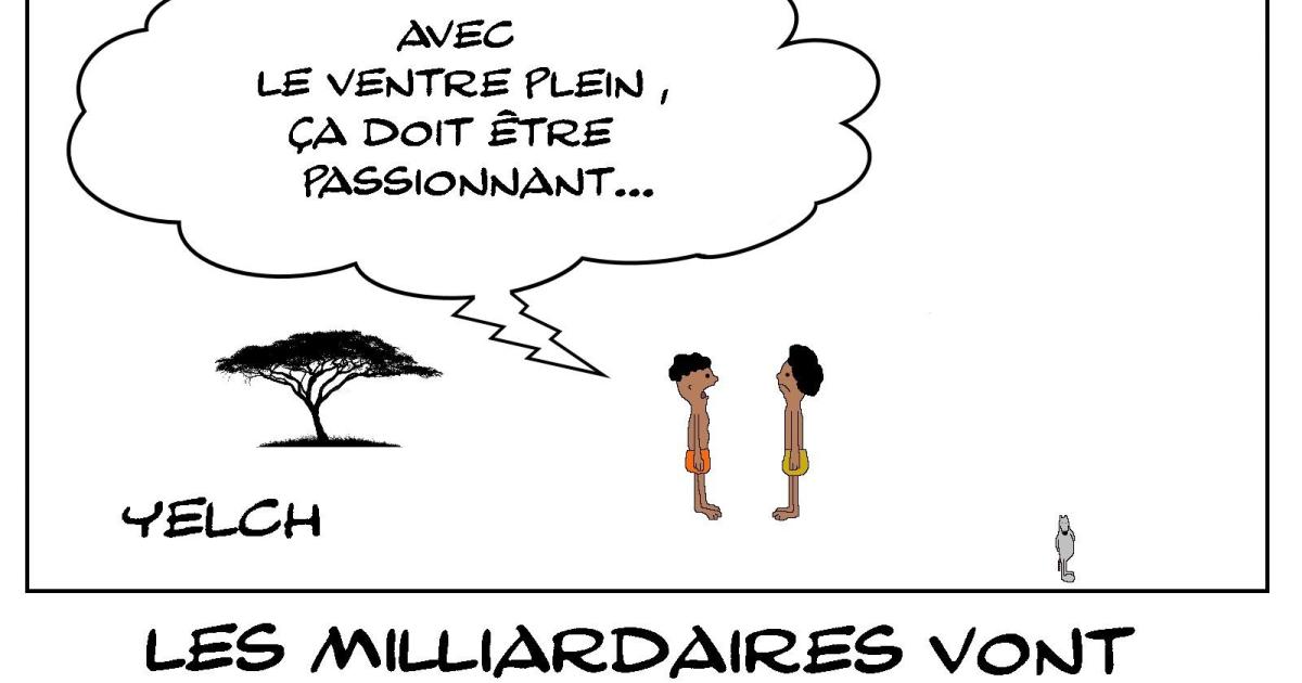 Milliardaires et ballades spatiales