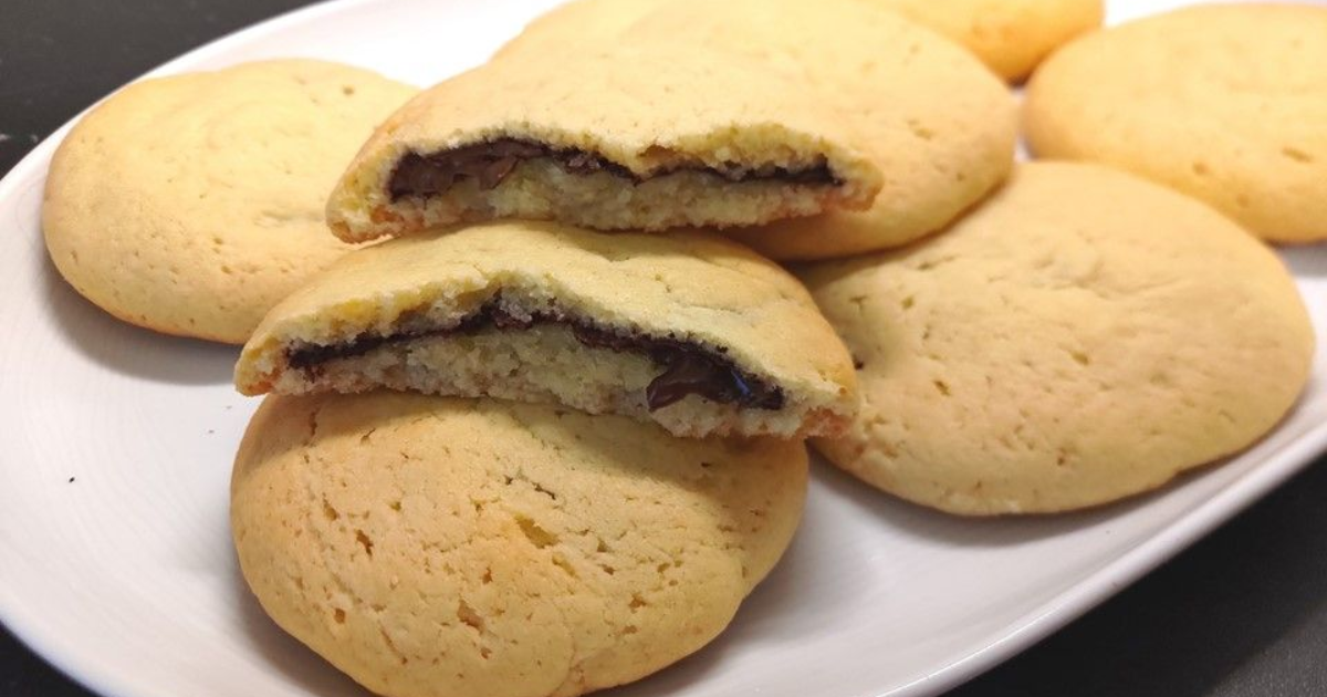 Biscuits moelleux fourrés au Nutella - Recette en vidéo