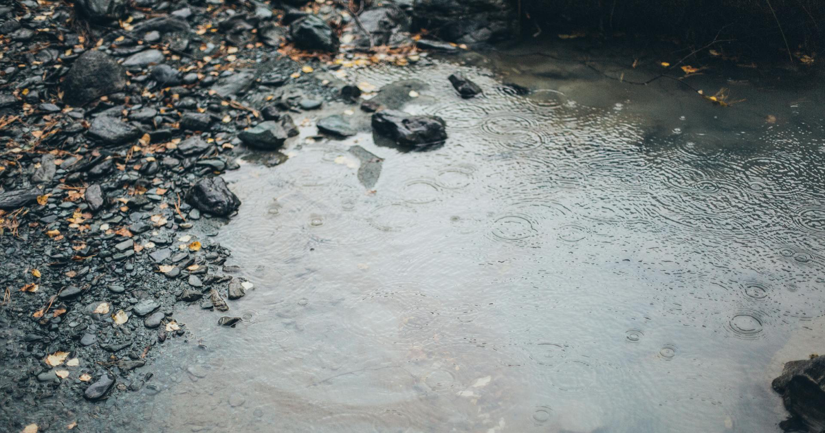 L’odeur de la pluie sur la pierre