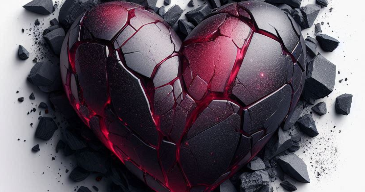 Coeur anthracite