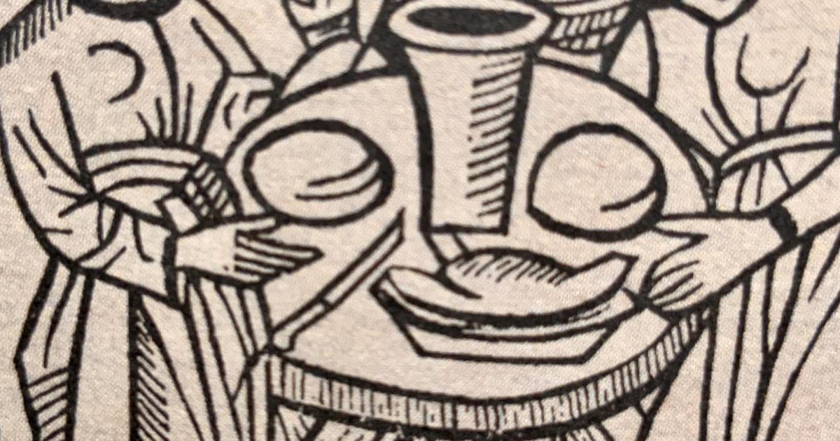 Le jardin du 19 Août, avec Hildegarde