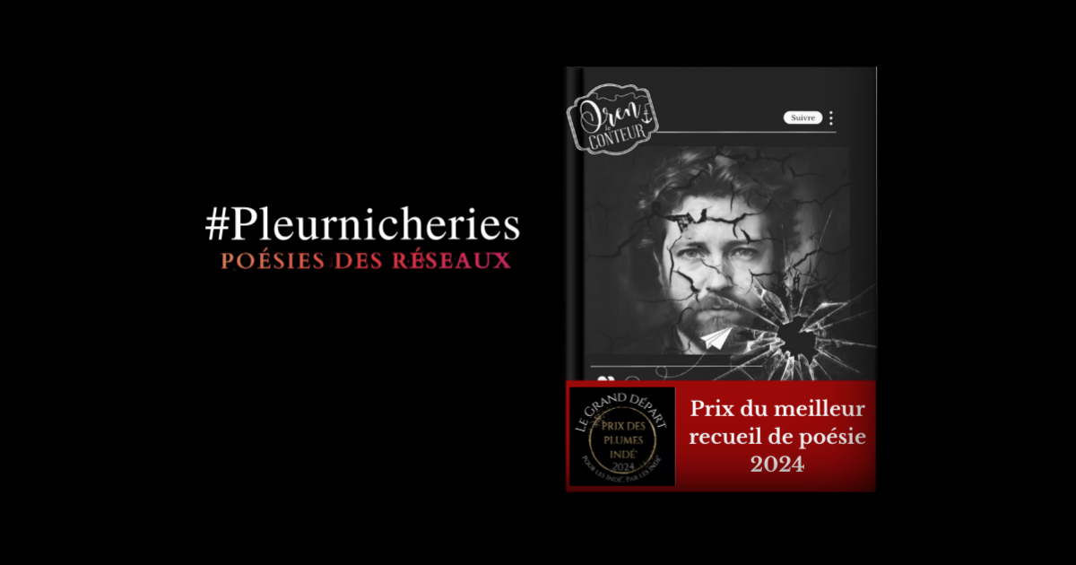 "#Pleurnicheries - Poésies des réseaux" remporte un concours