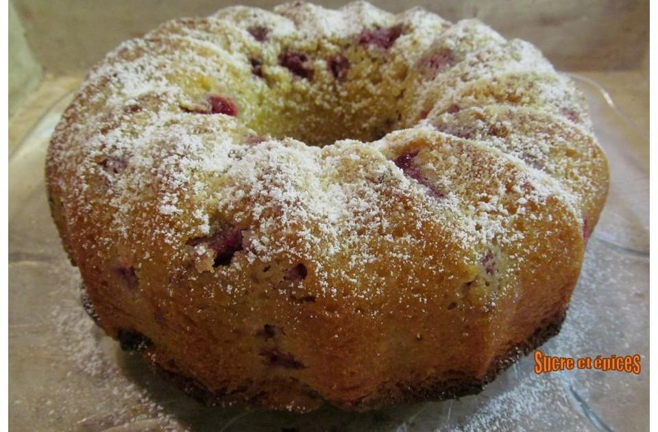 Quatre-quarts breton aux framboises