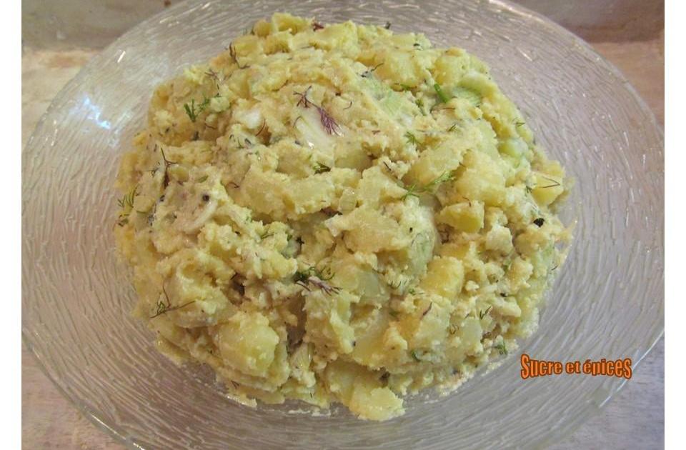 Salade de pommes de terre à l'aneth et au parmesan