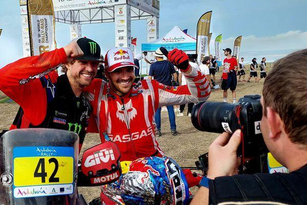 Adrien Van Beveren remporte l'épreuve moto