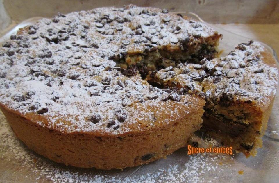 Cookie géant fourré au Nutella