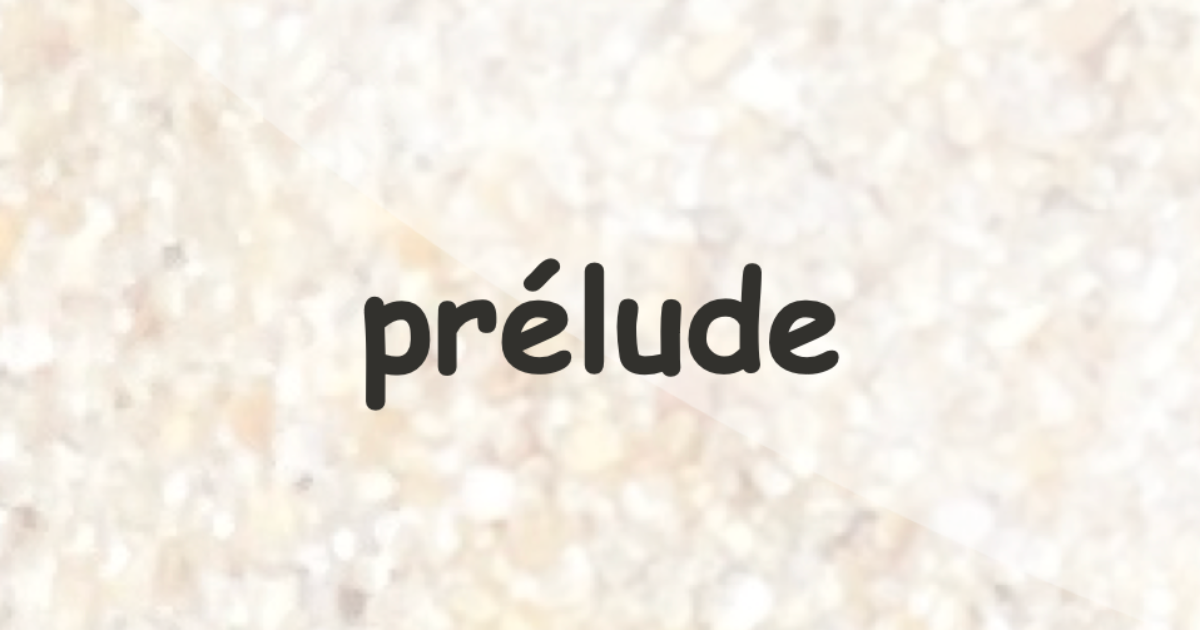 prélude à vertuosité