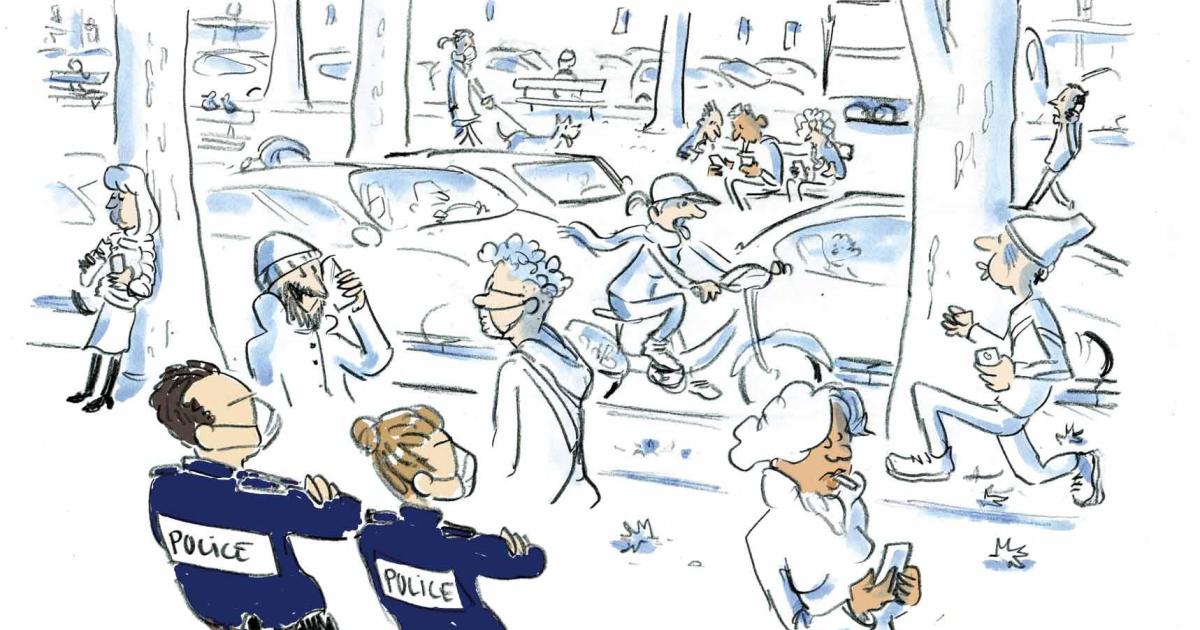 La police veille au respect des mesures sanitaires:Ville Vs Campagne