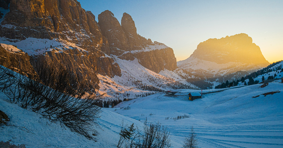 La montagne aurait pu nous prendre...