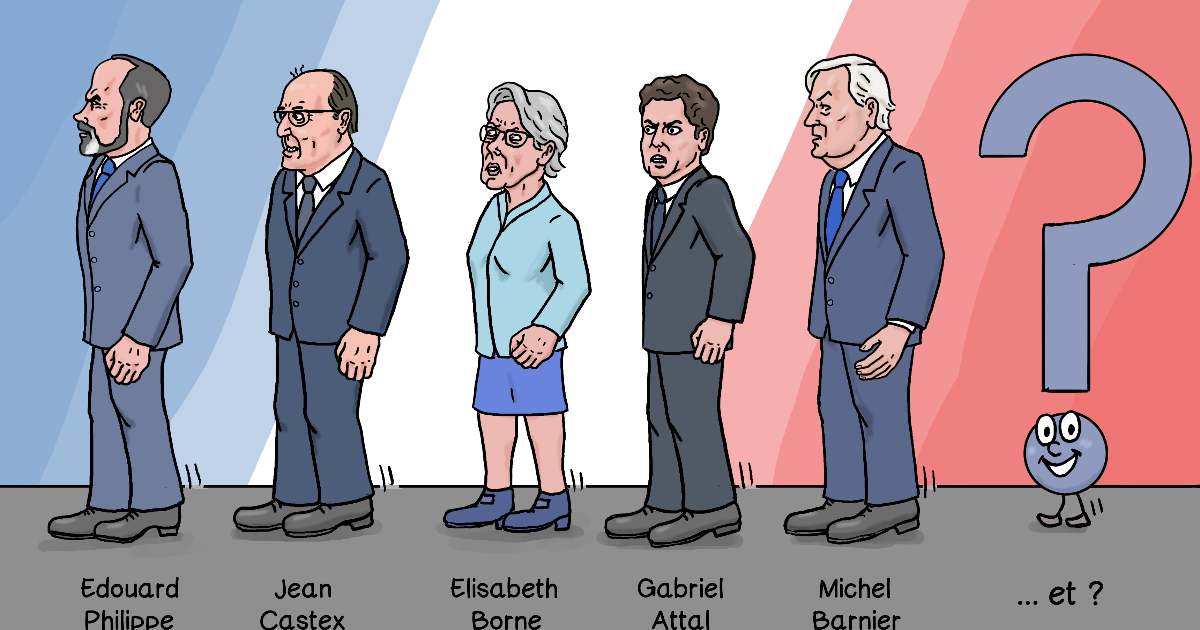 Macron et sa collection de Premiers ministres
