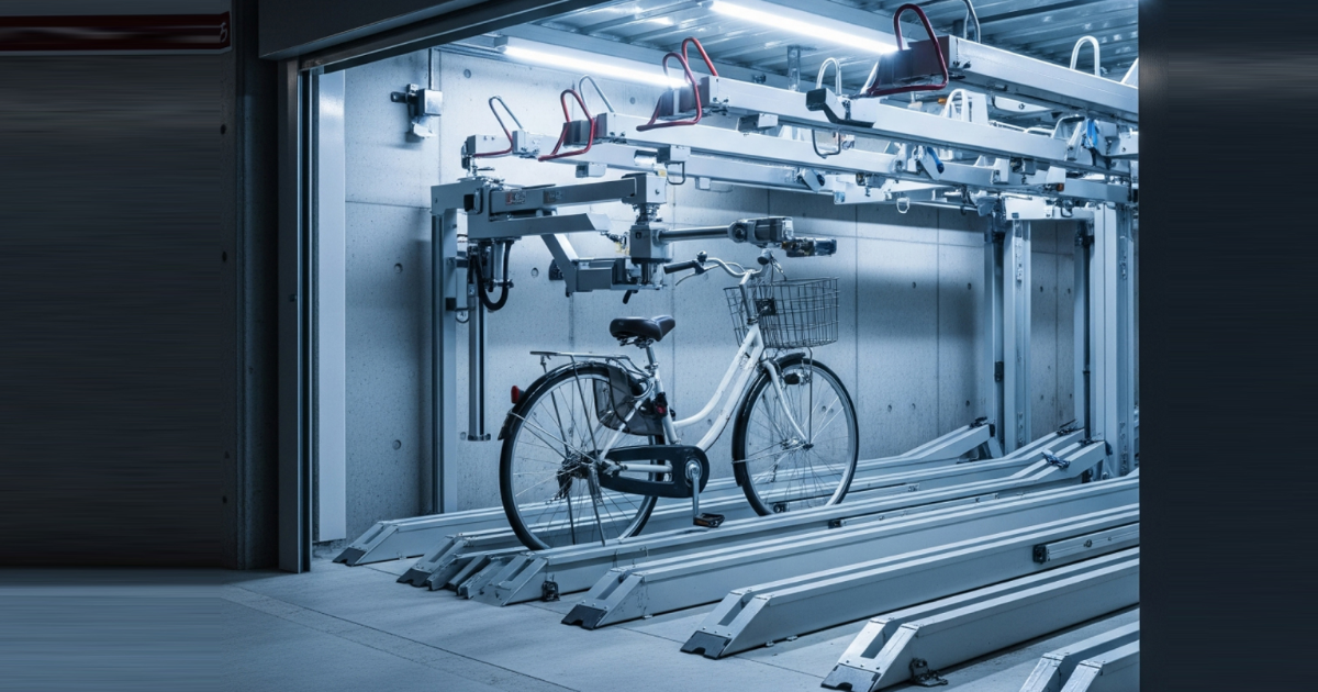 Japan’s Eco-Cycle: Revolutionizing Bicycle Parking with Automated Underground Systems