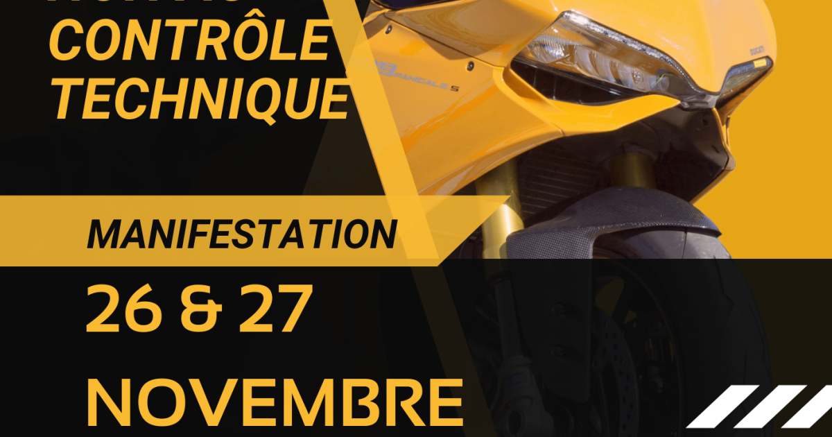 Manifestation nationale avec la FMF et nos confrères FFMC