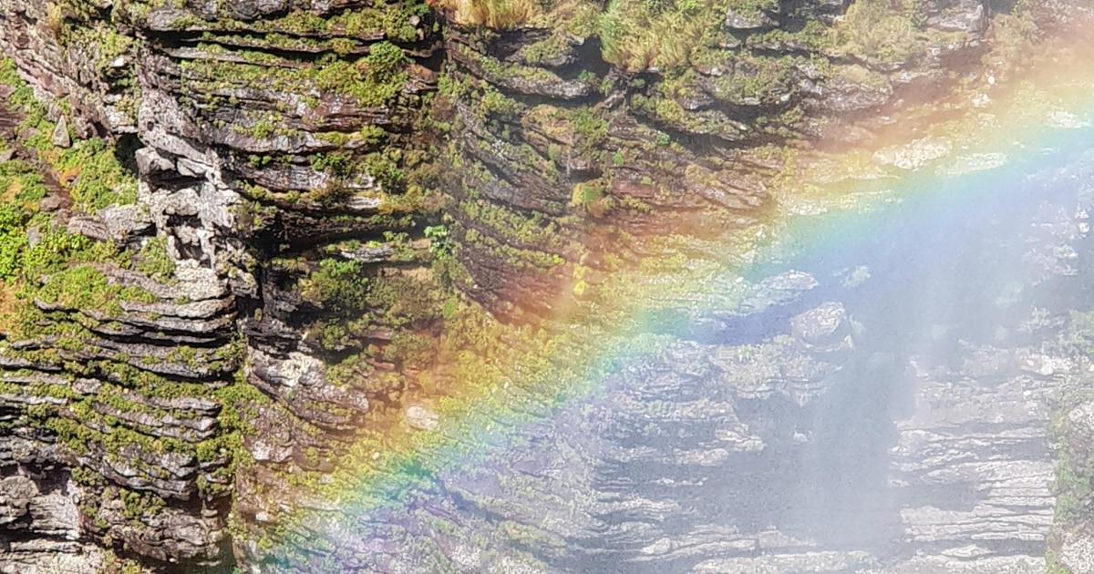 Cachoeira de Fumaça (cascade de 380m de haut)