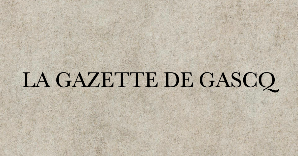 La Gazette de Gascq N°1