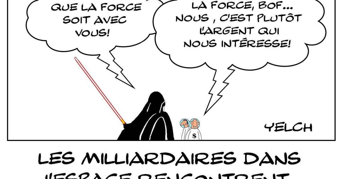 Les milliardaires dans l'espace rencontrent Dark Vador