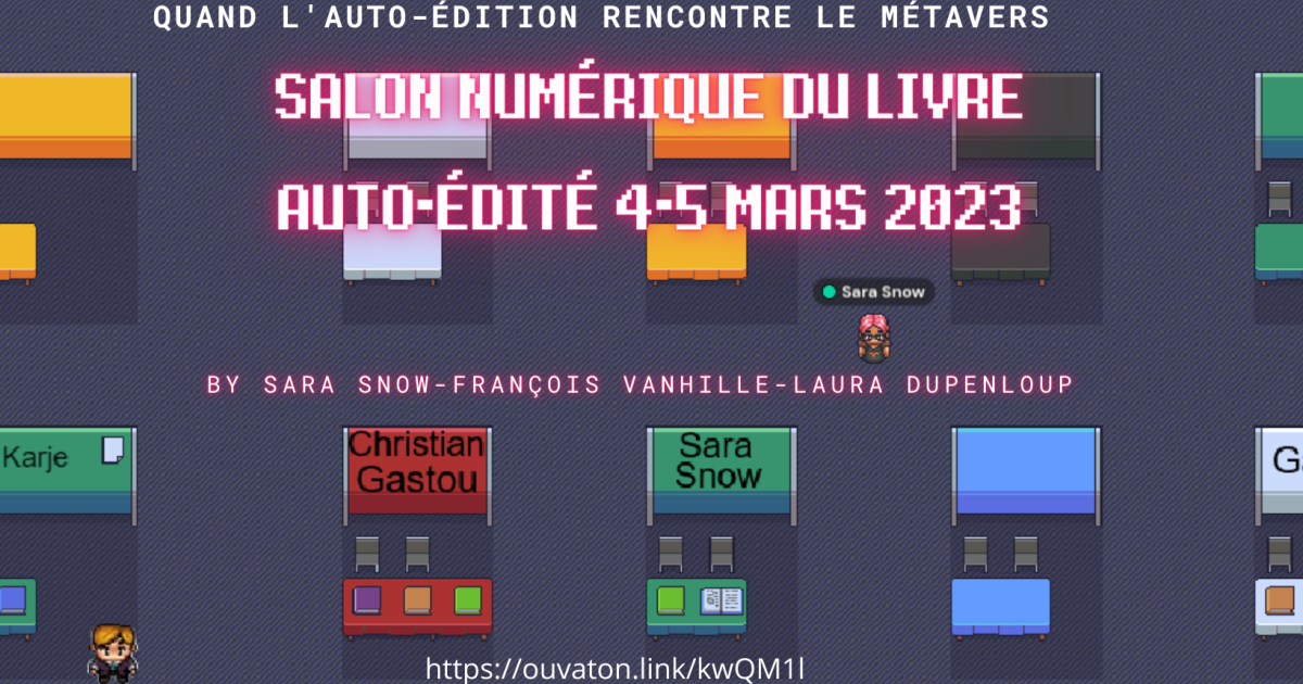 Salon métaversel des Libre-Auteurs en 4 vidéos et 5 recommandations