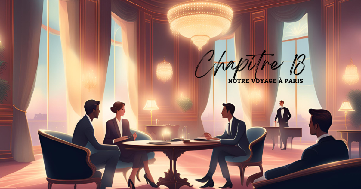 Chapitre 18 : Notre voyage à Paris