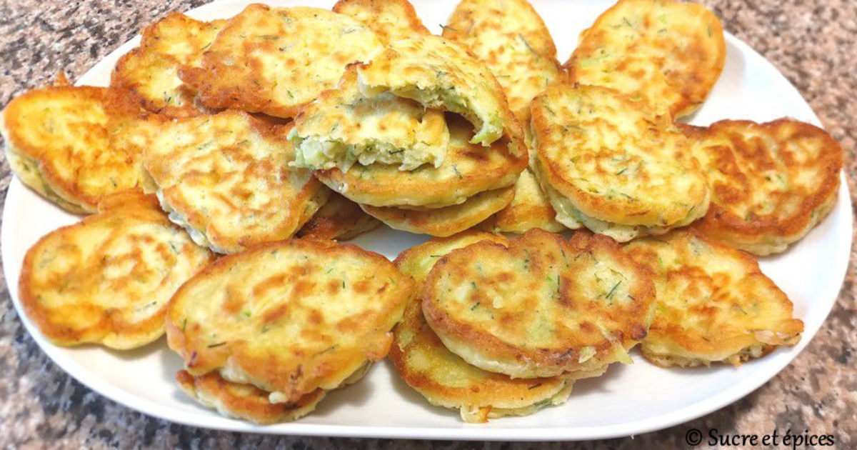 Pancakes aux courgettes - Recette en vidéo