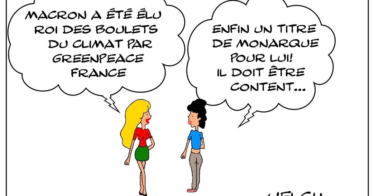 Macron enfin roi!