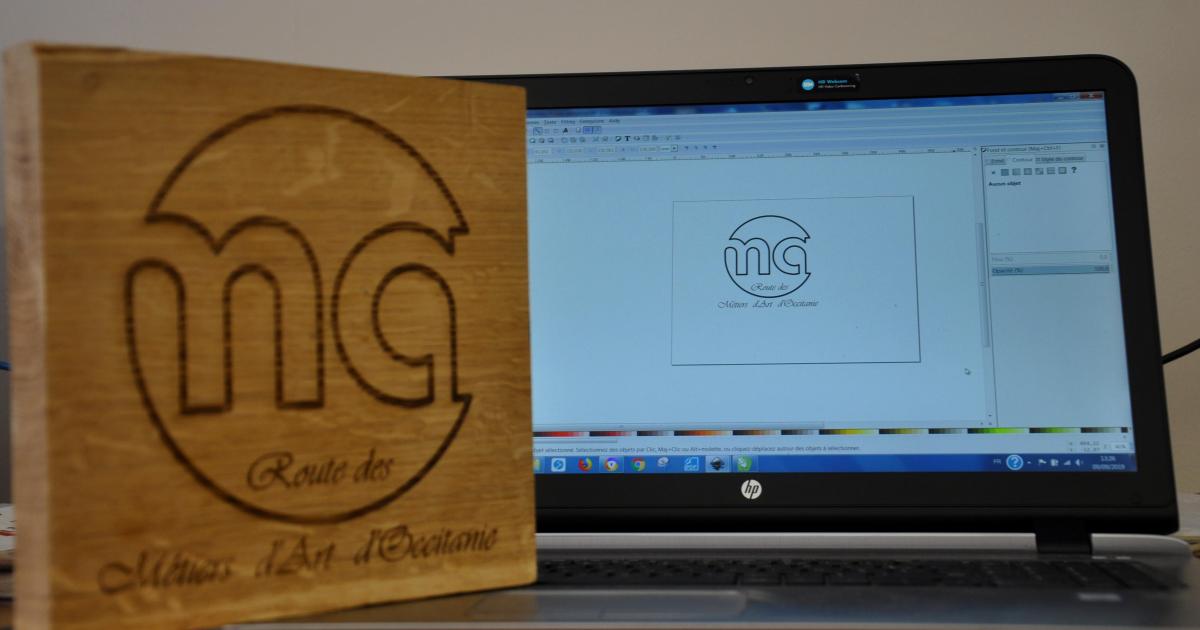 naissance de la plaque de la route des métiers d'art