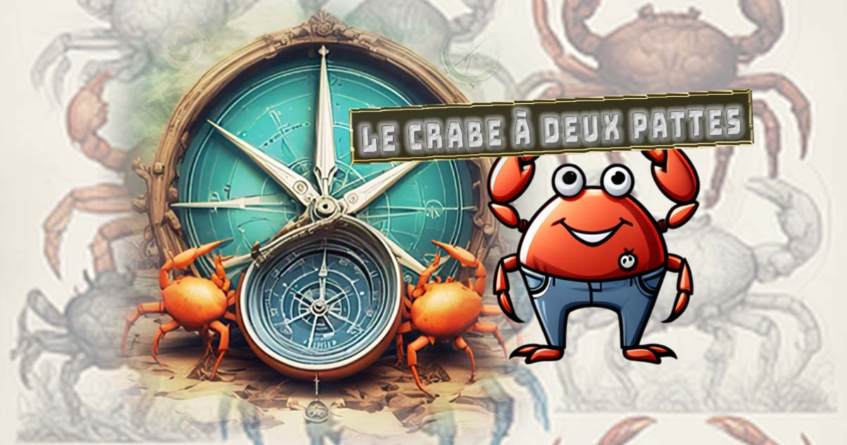 Le crabe à deux pattes